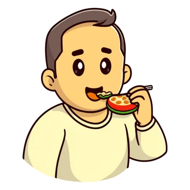diddy eating sticker