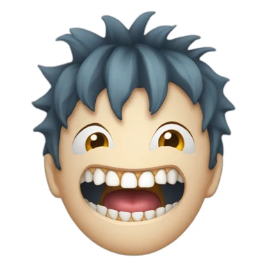 teeth-teeth-scary-iphone-android-many-many-help-horror sticker