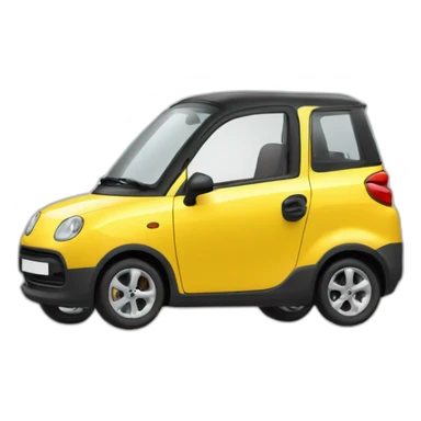 voiture sans permis microcar sticker