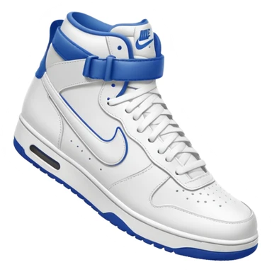 Nike air shoes white sticker