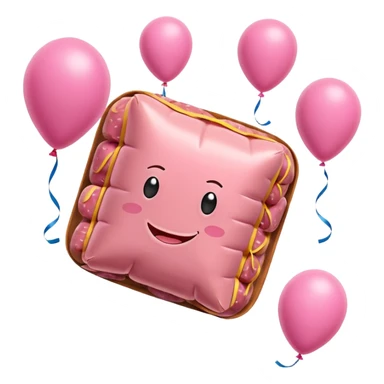 spam meat inflatable spam balloons sticker