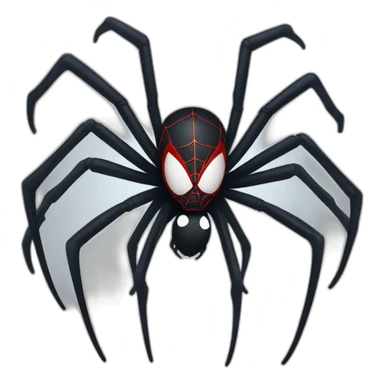 Symbiote spider-man sticker