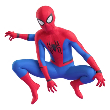 Tom Holland in Spider-Man costume sticker