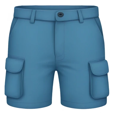 blue cargo short sticker
