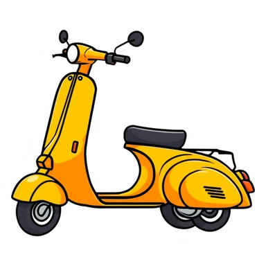 Scooter sticker