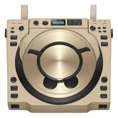 CDJ-3000 beige sticker
