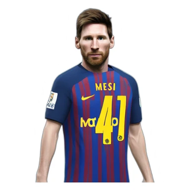 Messi manchester city sticker