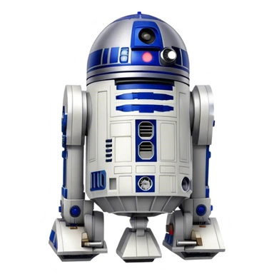 galaxy robot R2-D2 sticker