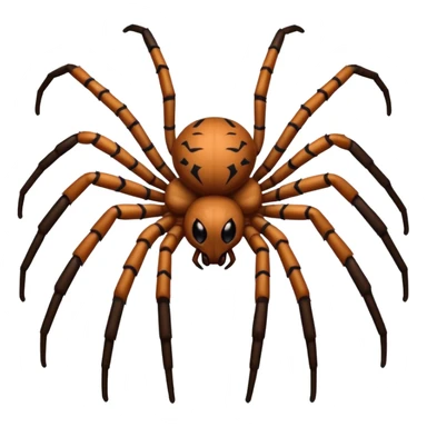 pixelated spider sticker