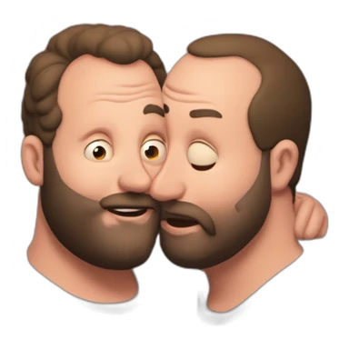 tom segura kissing bert kreischer sticker