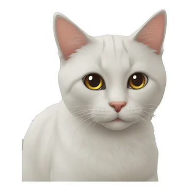 Cat and love sticker