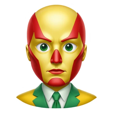 Vision from captain america: civil war sticker