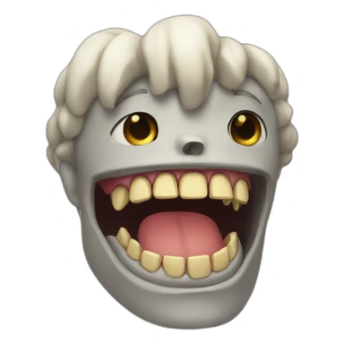 jaw - mewing sticker