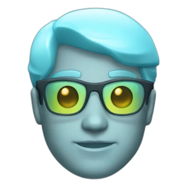 Hologram glass sticker