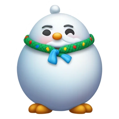 Boneco de neve sticker