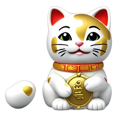Lucky cat  sticker