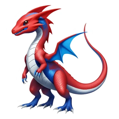 Latias-Salandit-Koraidon-Fakémon-hybrid-creature (full body)  sticker