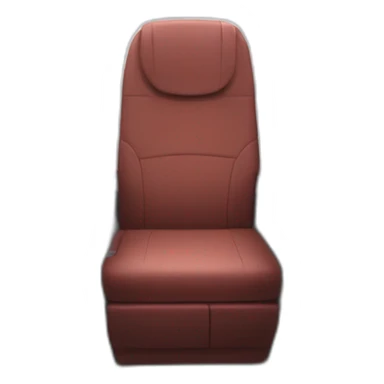 Single Business Class seat airplane sticker