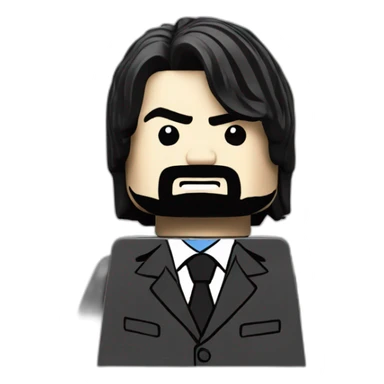 lego john wick sticker