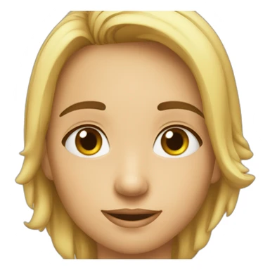 Quero uma carinha saliente sticker