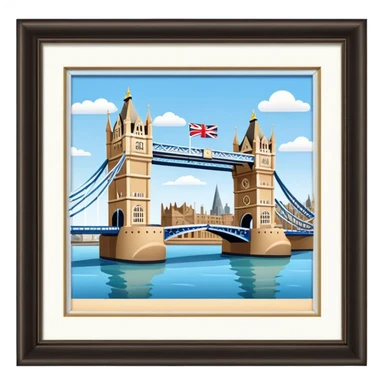 London bridge sticker