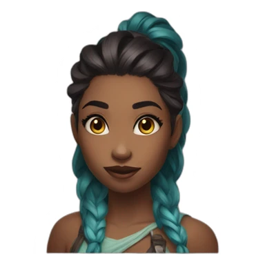 Zoe from league of legends sticker