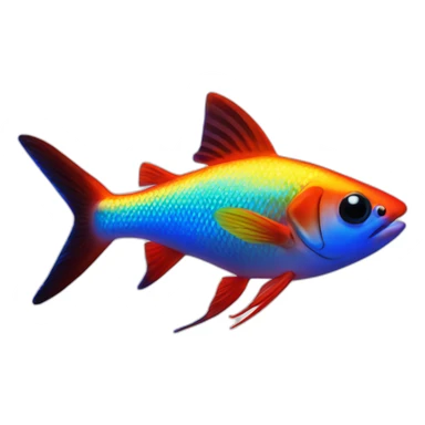 neon tetra sticker