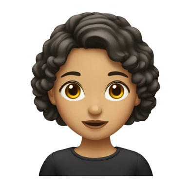 spanish girl sticker