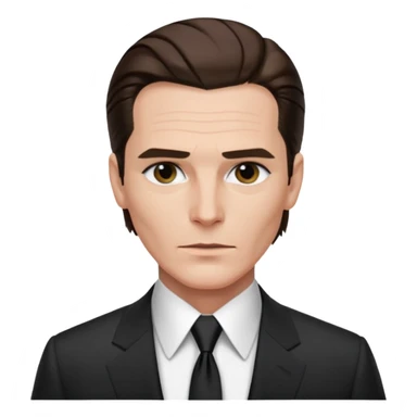 patric bateman sticker