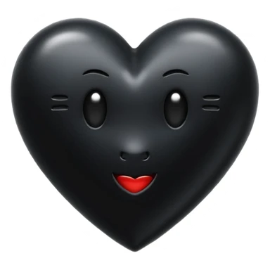 a emoji of a black hearth with inside txt"zinjectra" sticker