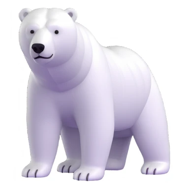 polar bear sticker
