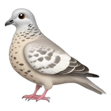 Turtle dove sticker