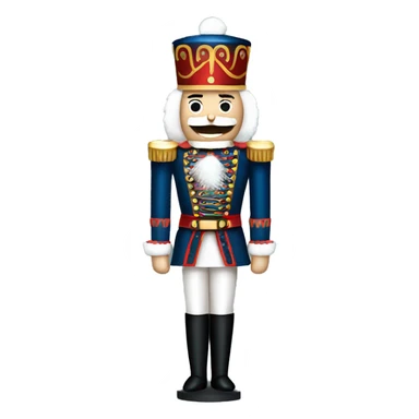 christmas nutcracker full body sticker