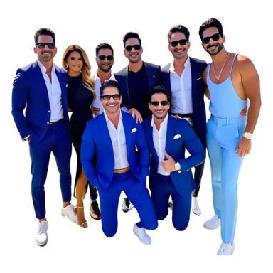 Grant Cardone, Tai Lopez, Josh King Madrid, Alex Hormozi, Iman Gadzhi, Daniel G, Branden Condy, Patrick Bet-David, Dan Henry, Luke Belmar, Shelby Sapp, Leila Hormozi, Tefi Valenzuela, business, influencers, friends, rich millionaire success lifestyle, private jet , supercars, success, sales sticker