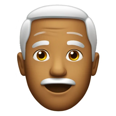 Emoji with a judging expression sticker