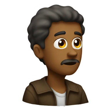 Be lost in thought. sticker