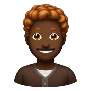 Mahogany color sticker