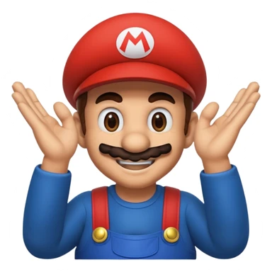 Super Mario thanking sticker