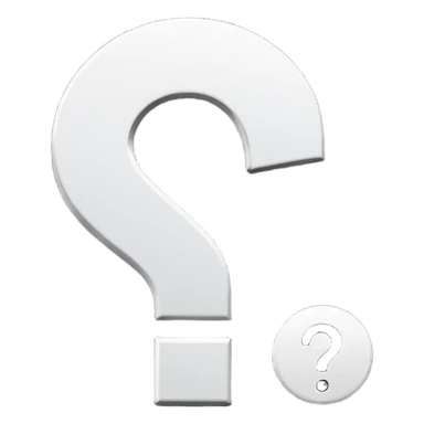 50/50 question sticker