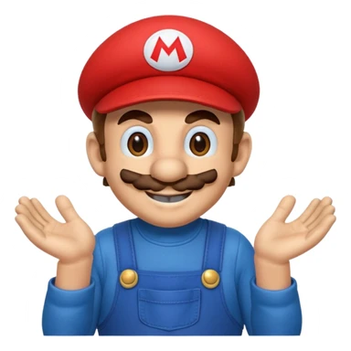 super awesome mario sticker