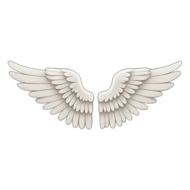 biblical angel wing sticker