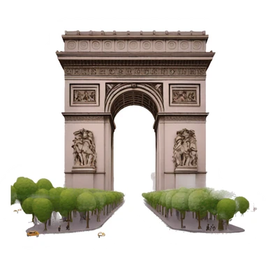arc de triomphe sticker