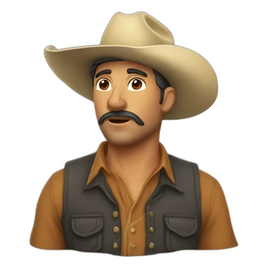 Vaca vaquera  sticker