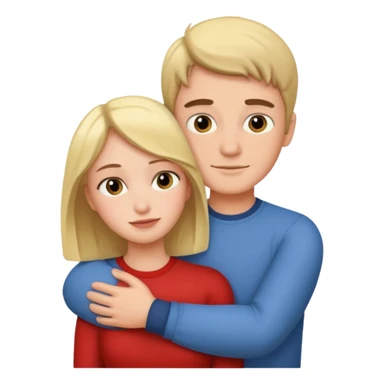 Jack hugging Helen  sticker