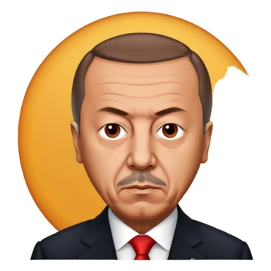 Recep Tayyip Erdogan, serious sticker