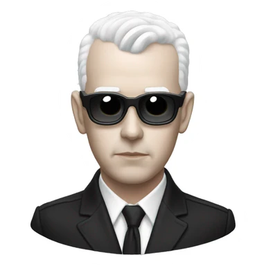 Neil Tennant of Pet Shop Boys sticker