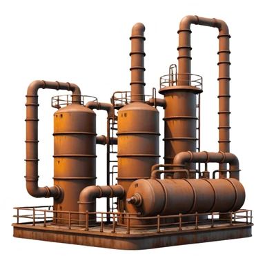 oil production station sticker