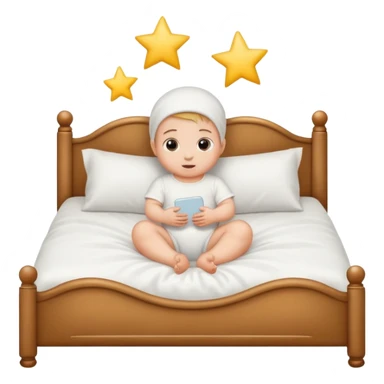 baby bed rocking sticker