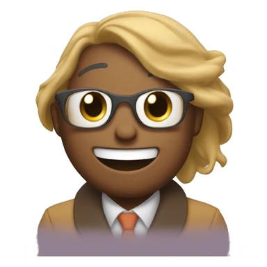 Movement Labs Character with Echelon Market Character are laughing together sticker