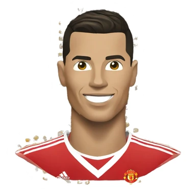 Christiano Ronaldo Man United sticker